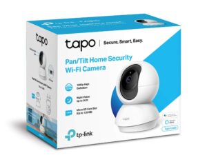 Tapo TP-Link C200 360° 2MP 1080p Full HD Pan/Tilt Home Security Wi-Fi Smart Camera| Alexa Enabled| 2-Way Audio| Night Vision| Motion Detection| Sound and Light Alarm| Indoor CCTV White - Image 8