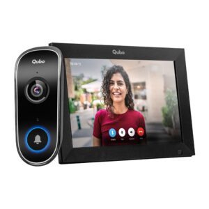 Qubo Instaview New Age Doorphone from Hero Group | Video Doorbell Pro 2K + Home Tab | Instant Phone & Tab Visitor Video Call | 3MP 1296P Resolution | 2Way Talk | Alexa & OK Google | Chime |2024 Launch - Image 2