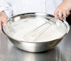 Ajay's Shoppe Heavy Gauge Stainless Steel Solid Mixing Bowl/Atta Parath (2 Liter) - Image 5