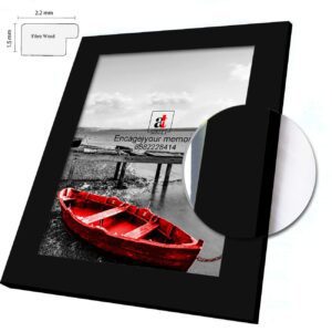 Art Street Decorous black wall photo frames- set of 6 individual photo frames - Image 7