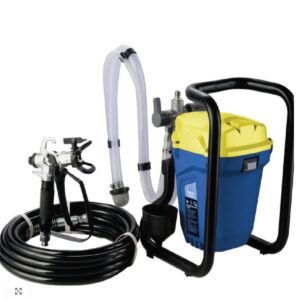 iBELL APS1170 Airless Paint Sprayer with Powerful 650W Motor, Max Pressure 20.7MPa/3000psi, 1.1L/Min Flow Rate and 7.6M High Pressure Hose (Multicolor) | Corded Electric - Image 7