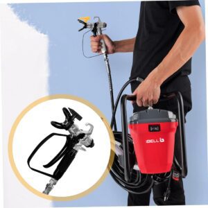 iBELL APS1170 Airless Paint Sprayer with Powerful 650W Motor, Max Pressure 20.7MPa/3000psi, 1.1L/Min Flow Rate and 7.6M High Pressure Hose (Multicolor) | Corded Electric - Image 5