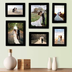 Art Street Decorous black wall photo frames- set of 6 individual photo frames - Image 2