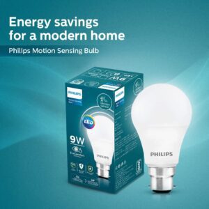 PHILIPS Motion Sensor B22 LED Bulb | Motion Sensor Light for Home | Motion and Ambient Sensor LED Bulb | Crystal White, Pack of 1 - Image 4