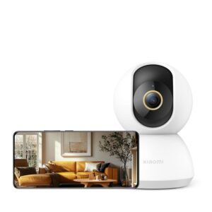 Xiaomi Mi 360° Home Security Camera 2K (1296p)| 2024 New Launch| 3MP High Res| F/1.6 High Aperture for Superior Colors| CCTV Camera for Home| AI Human Detect (No False Alarm)| Talk Back Feature,White - Image 2