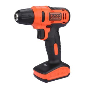 BLACK+DECKER LD12SP 12V 10mm Li-ion Cordless Variable Speed Reversible Drill Machine Driver with 10 Screwdriver & 2 Drill Machine Bits for Home & DIY Use, 1 Year Warranty, ORANGE & BLACK - Image 6