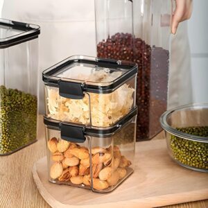 MasterStor 400ml Airtight Food Storage Container Set | BPA-Free Plastic Kitchen Storage Containers | Freezer & Dishwasher Safe Food Prep | Stackable Design for Home & Kitchen Organization | Pack of 4 - Image 7