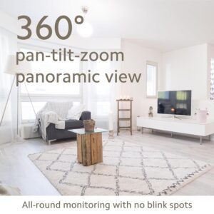 Xiaomi Mi 360° Home Security Camera 2K (1296p)| 2024 New Launch| 3MP High Res| F/1.6 High Aperture for Superior Colors| CCTV Camera for Home| AI Human Detect (No False Alarm)| Talk Back Feature,White - Image 5