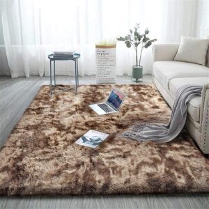 Carpet collection Soft Handwoven Fiber Modern Rectangular Rug Plain California Premium Shaggy With Plain Color 5 Cm Pile Height For Home And Bedroom (2X6 Feet/60 X 180 Cm, Beige) - Image 2