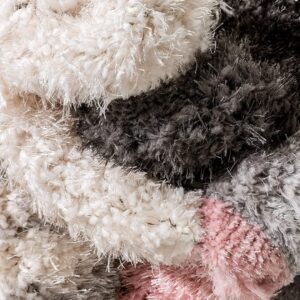 FRESH FROM LOOM Royal Heritage Edition Large 36 x 60 Inch Carpets for Home | Premium Shaggy Fur Rug Runner | Anti-Skid Bedroom Carpet |Premium Carpets for Living Area Office Sofa Room (3x5 feet) - Image 4