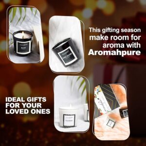 Aromahpure Luxury Scented Candles (Set-2) (4 X 60g Each)(100% Soy Wax) - Illusion, Bliss, Expressive, Dark Desire Fragrance Candles for Home & Gift Sets - Image 8