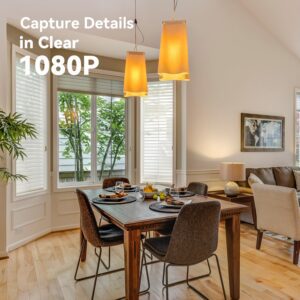 IMOU 360° 1080P Full HD CCTV Security Camera, Human Detection, Motion Tracking, 2-Way Audio, Night Vision, Dome Camera with WiFi & Ethernet Connection, Alexa Enabled, Up to 256GB SD Card Support - Image 4