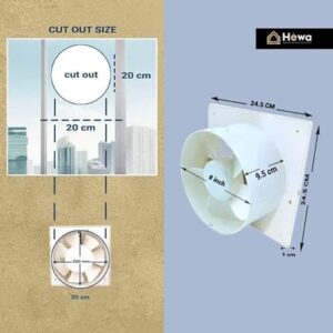 HEWA 8 inch 200mm (round) 100% copp - Image 4