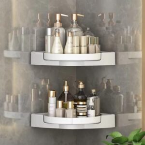 Plastic Self Adhesive Rotating Bathroom Shelf... - Image 3