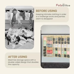 FAB ELLITE Double Sided 30 Pockets Clear Hang... - Image 7