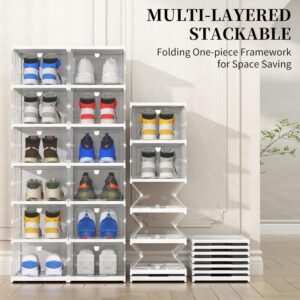 JD FRESH 5 Tier DIY Shoe Rack/Foldable Shoe R... - Image 4