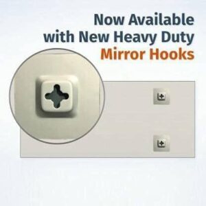 Rworld 12 x 18 inch Silver Capsule Wall Mirro... - Image 3