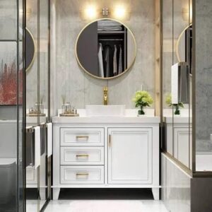 AR Creatives Stylish Vanity Round Bathroom Mi... - Image 8