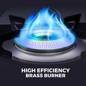 Surya Flame LPG Gas Stove Single Burner Glass... - Image 3