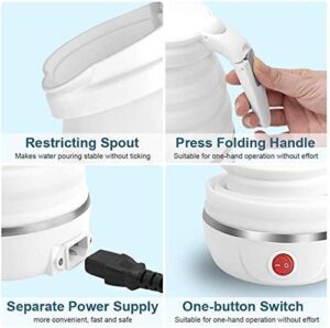 RENESMEE Travel Folding Electric Kettle, Fast... - Image 5