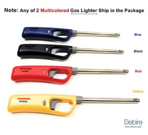 DEBIRE Steel-Plastic Gas Lighter Long Lasting... - Image 10