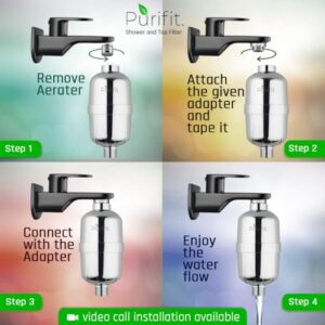 Purifit Shower and Tap Filter for Hard Water ... - Image 5
