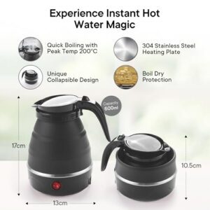 FUMATO Portable Kettle for Travel 600ml | Por... - Image 4