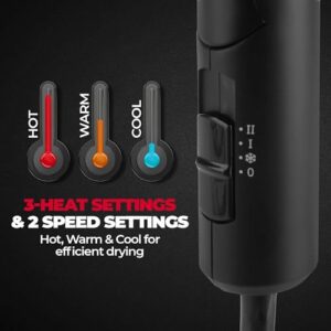 BEARDO Styling Gun Ultra Compact Hair Dryer |... - Image 5