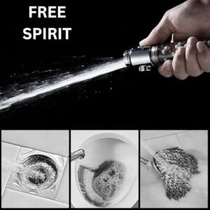Shower Head with Handheld, High Pressure 3 Sp... - Image 6