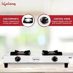 Lifelong 2 Burner Gas Stove Top for Kitchen -... - Image 4