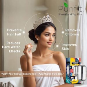 Purifit Shower and Tap Filter for Hard Water ... - Image 4