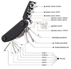 PEPONZ Cycle 15-in-1 Multi-Purpose Repair Too... - Image 8