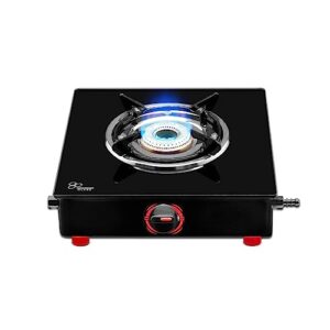 Surya Flame LPG Gas Stove Single Burner Glass... - Image 2