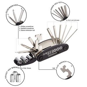 PEPONZ Cycle 15-in-1 Multi-Purpose Repair Too... - Image 5