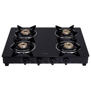 Elica Vetro Glass Top 4 Burner Gas Stove (CT ... - Image 4