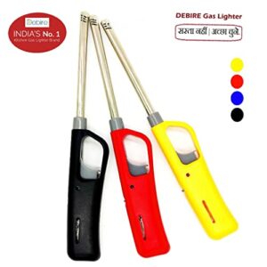 DEBIRE Steel-Plastic Gas Lighter Long Lasting... - Image 9