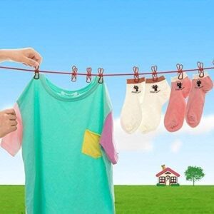 JEBISON Cloth Drying Rope with Hook Cloth Han... - Image 7