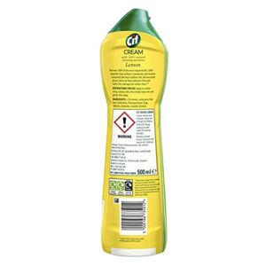 Cif Abrasive Surface Cleaner Cream, Lemon| Ki... - Image 3