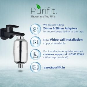 Purifit Shower and Tap Filter for Hard Water ... - Image 6