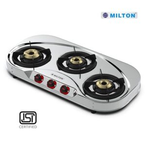 MILTON Royal Stainless Steel Gas Stove 3 Burn... - Image 3
