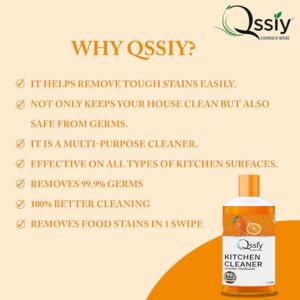 Qssiy Kitchen Cleaner 1 liter | Surface Clean... - Image 6