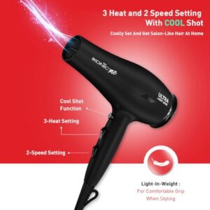 Ikonic Ultralight Professional Hair Dryer 200... - Image 4