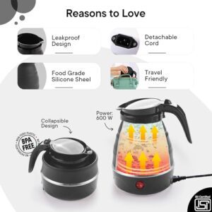 FUMATO Portable Kettle for Travel 600ml | Por... - Image 5