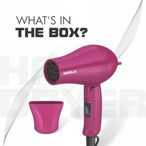 Havells 1000 Watt Foldable Hair Dryer; 2 Heat... - Image 3