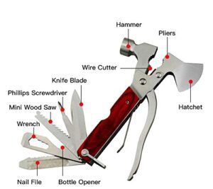 HELLARO Hammer Tool Kit Portable 12 in 1 Mult... - Image 3