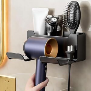 Cisily Black ABS Plastic Wall Mount Hair Drye... - Image 3