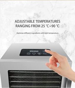 6 Tray Food Dehydrator Machine 700W Easy Setu... - Image 4