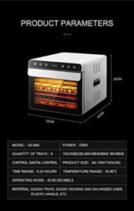 Maharaj Mall Food Dehydrator 8 trays Stainles... - Image 7