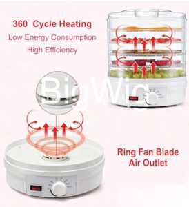 BigWig® Electric Food Dehydrator Machine with... - Image 4