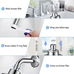 Filtered Shower Head, 3 Modes High Pressure S... - Image 9